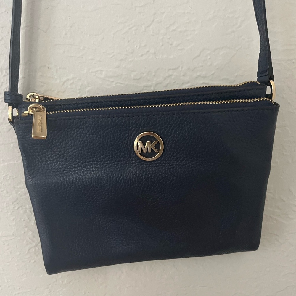 Navy blue Michael Kors Crossbody purse